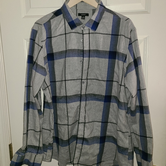 ALFANI DRESS SHIRT XXL CASUAL SHIRT - Picture 1 of 2